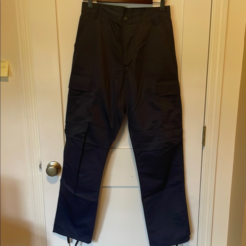 Men's Navy Cargo Pants